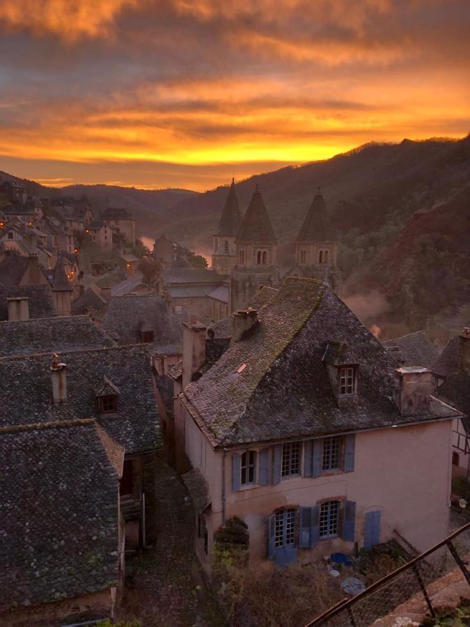 Ferienwohnung La Conquise Conques-en-Rouergue Exterior foto