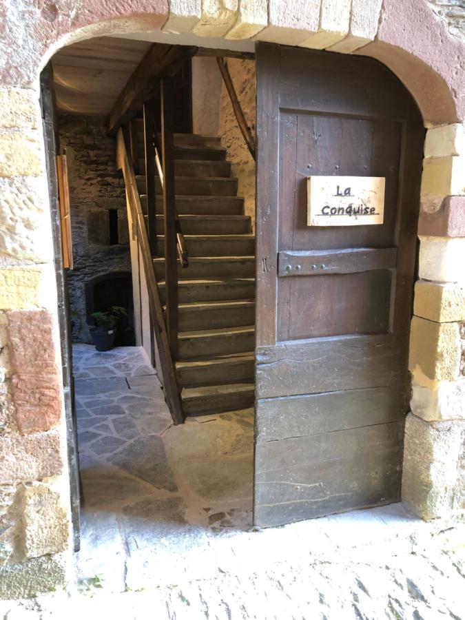 Ferienwohnung La Conquise Conques-en-Rouergue Exterior foto