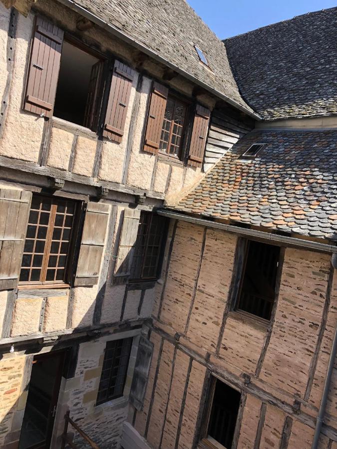 Ferienwohnung La Conquise Conques-en-Rouergue Exterior foto