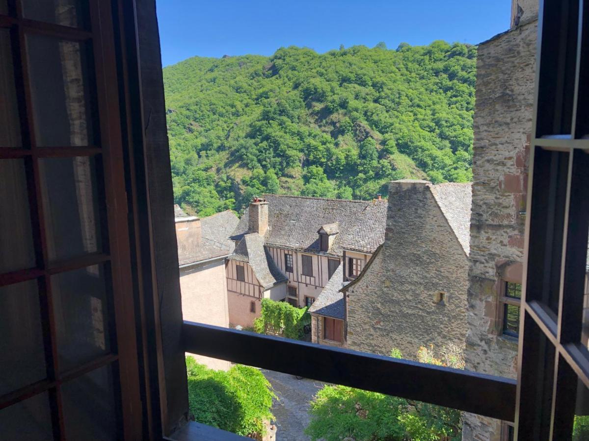 Ferienwohnung La Conquise Conques-en-Rouergue Exterior foto