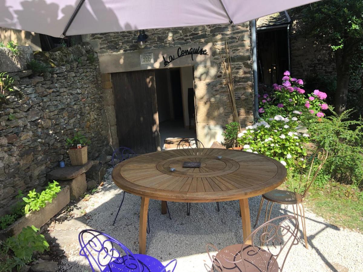 Ferienwohnung La Conquise Conques-en-Rouergue Exterior foto