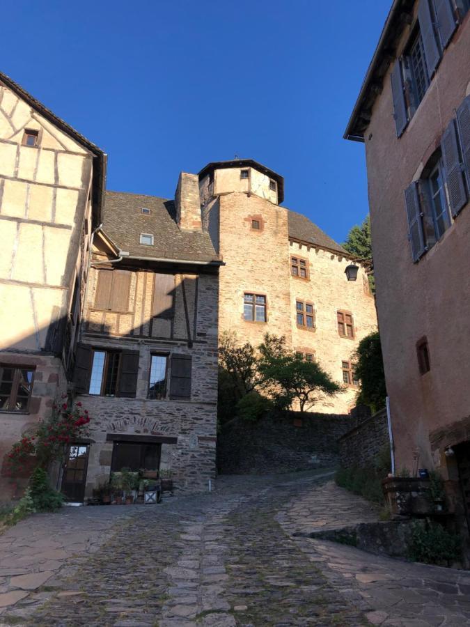 Ferienwohnung La Conquise Conques-en-Rouergue Exterior foto