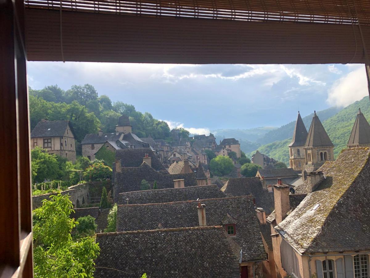 Ferienwohnung La Conquise Conques-en-Rouergue Exterior foto